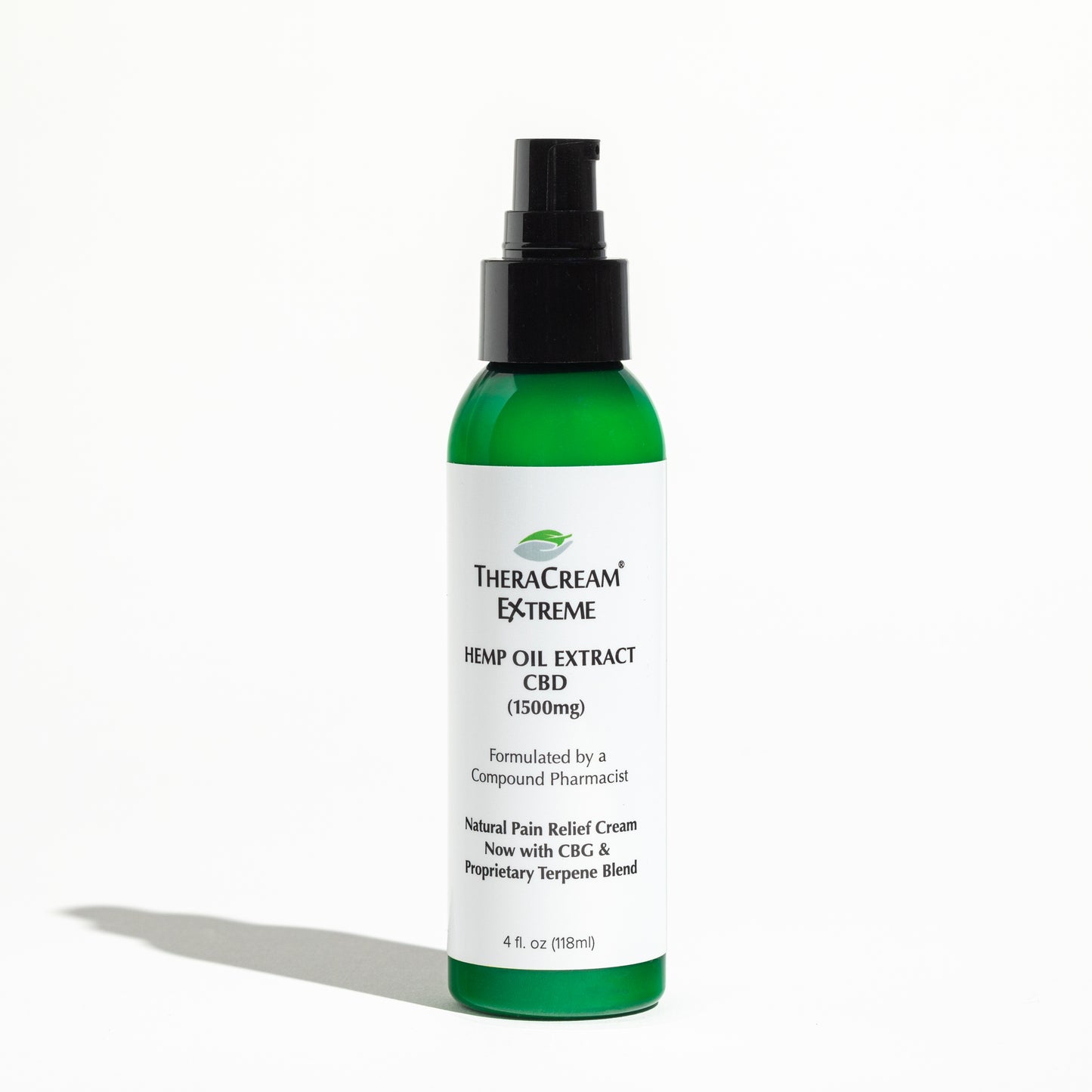 THERACREAM® Extreme 1500mg 4oz bottle.