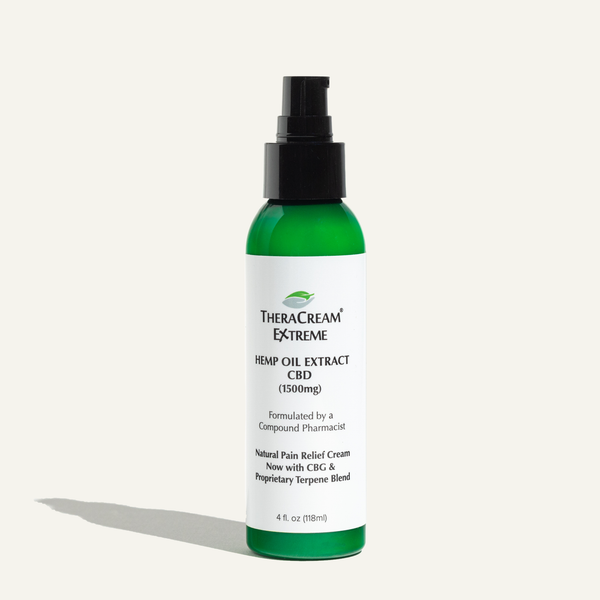 THERACREAM® Extreme 1500mg Topical Cream – 4oz – THC-Free